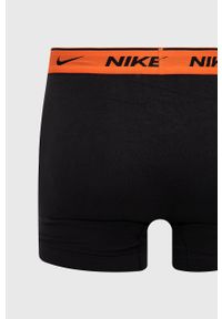Nike bokserki (3-pack) męskie kolor pomarańczowy. Kolor: pomarańczowy. Materiał: tkanina, włókno, skóra #4