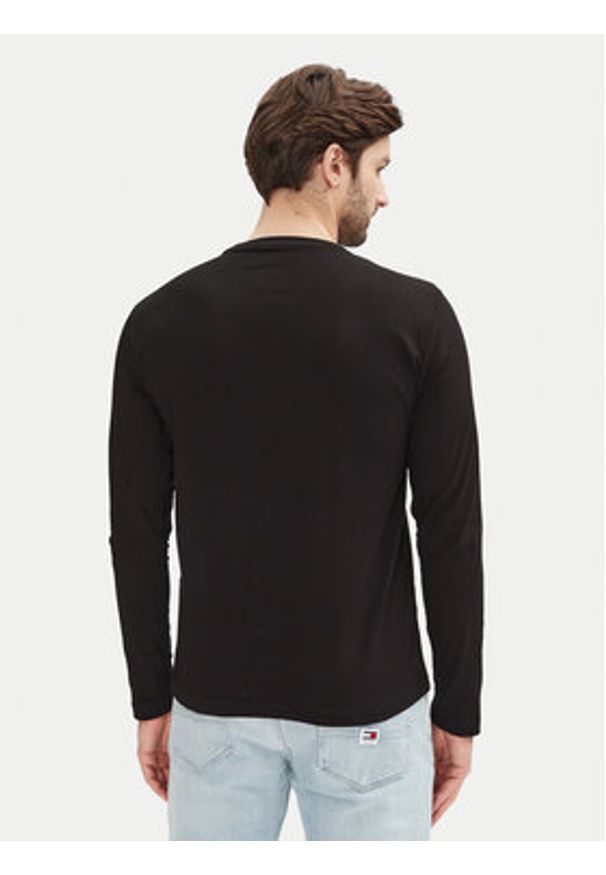 EA7 Emporio Armani Longsleeve 7M000227 AF10373 UC001 Czarny Slim Fit. Kolor: czarny. Materiał: bawełna. Długość rękawa: długi rękaw