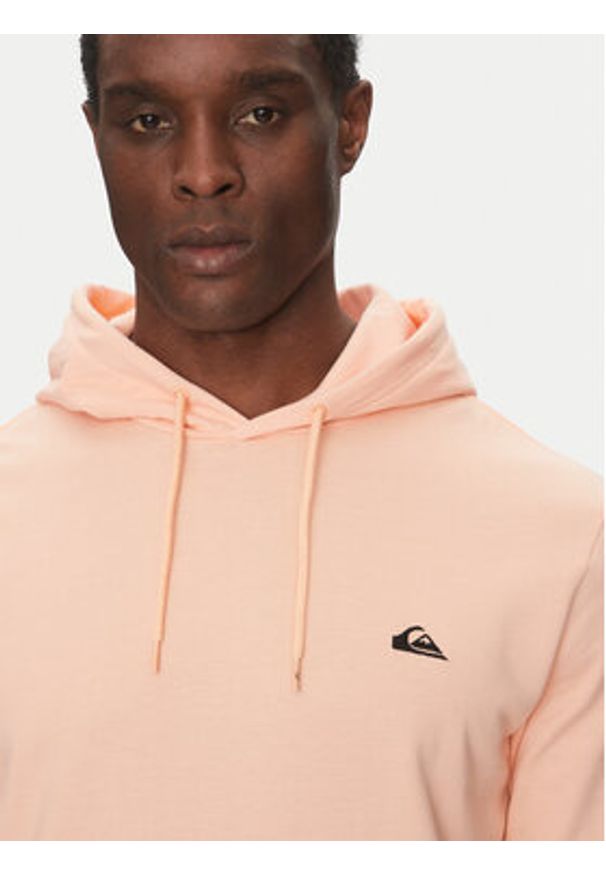 Quiksilver Bluza EQYFT04951 Pomarańczowy Regular Fit. Kolor: pomarańczowy. Materiał: bawełna