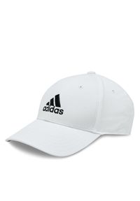 Adidas - adidas Czapka z daszkiem IB3243 Biały. Kolor: biały. Materiał: bawełna