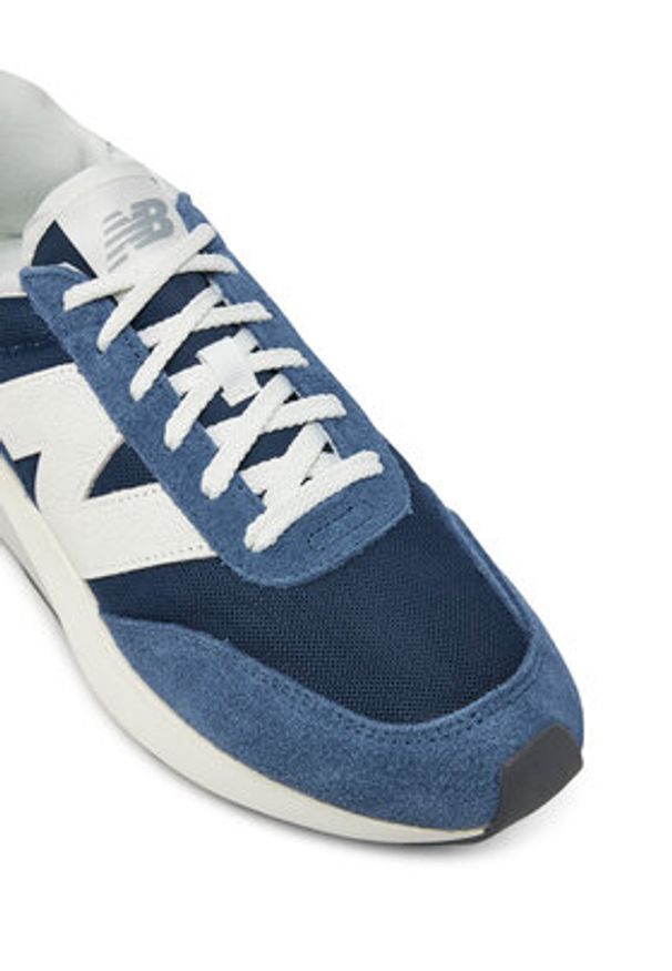 New Balance Sneakersy U370AG Granatowy. Kolor: niebieski. Materiał: zamsz, skóra