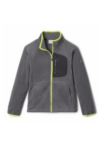 columbia - Columbia Polar Fast Trek Iii Fleece Fz. Kolor: szary. Materiał: polar