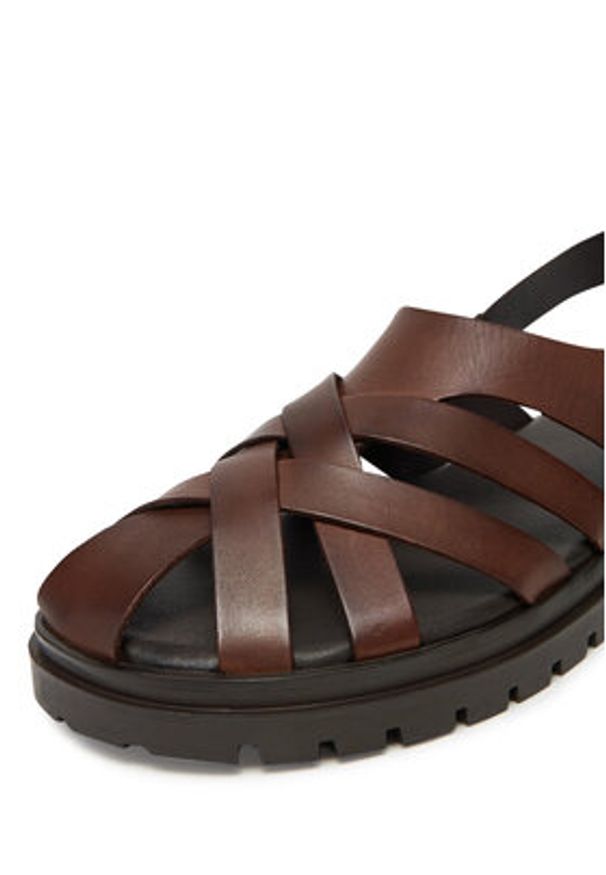 G-Star RAW - G-Star Raw Sandały WI34-23568-02 Brązowy. Kolor: brązowy. Materiał: skóra