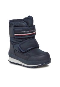 TOMMY HILFIGER - Trzewiki Tommy Hilfiger T3B5-33163-1486800 M Blue 800. Kolor: niebieski #1