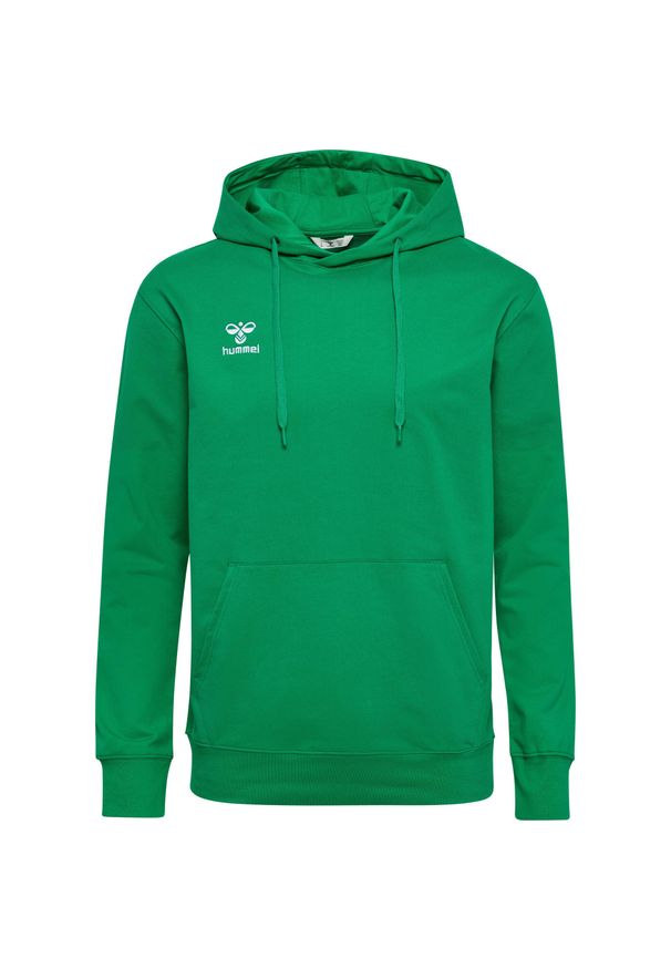 Bluza z kapturem Hummel Go 2.0. Typ kołnierza: kaptur. Kolor: zielony. Sport: fitness
