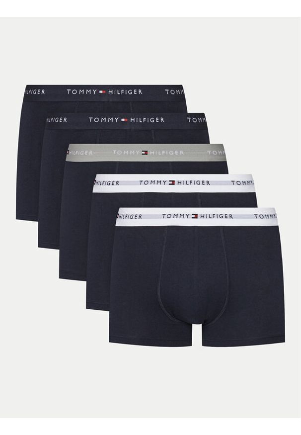 TOMMY HILFIGER - Tommy Hilfiger Komplet 5 par bokserek UM0UM03061 Czarny. Kolor: czarny. Materiał: bawełna