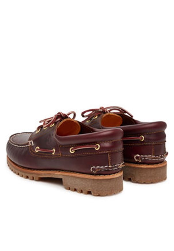 Timberland Mokasyny Authentics Boat 3 Eye Classic TB0500096481 Brązowy. Kolor: brązowy. Materiał: skóra