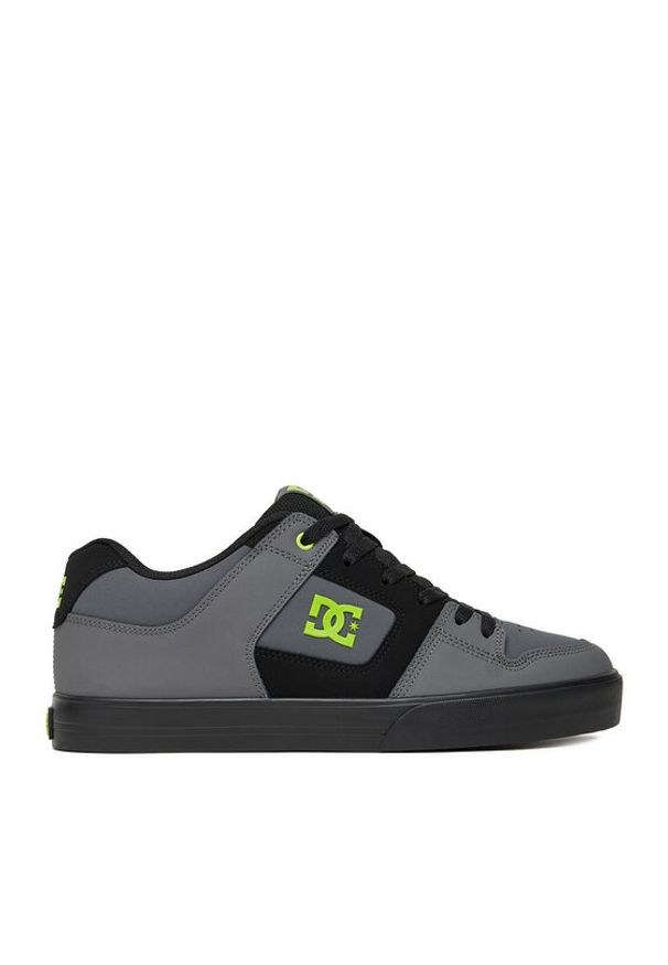 DC Shoes Sneakersy EO-PURE DC01782028 Szary. Kolor: szary. Materiał: nubuk, skóra