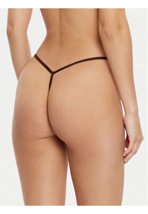 Hunkemöller Komplet 3 par stringów 206439 Kolorowy. Materiał: syntetyk. Wzór: kolorowy