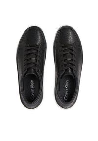 Calvin Klein Sneakersy Flatform Cupsole Lace Up-Epi Mn HW0HW01670 Czarny. Kolor: czarny. Materiał: skóra #3