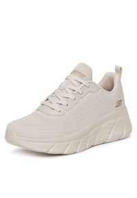 skechers - Skechers Sneakersy BOBS B FLEX HI 117385 OFWT Biały. Kolor: biały. Materiał: materiał #5