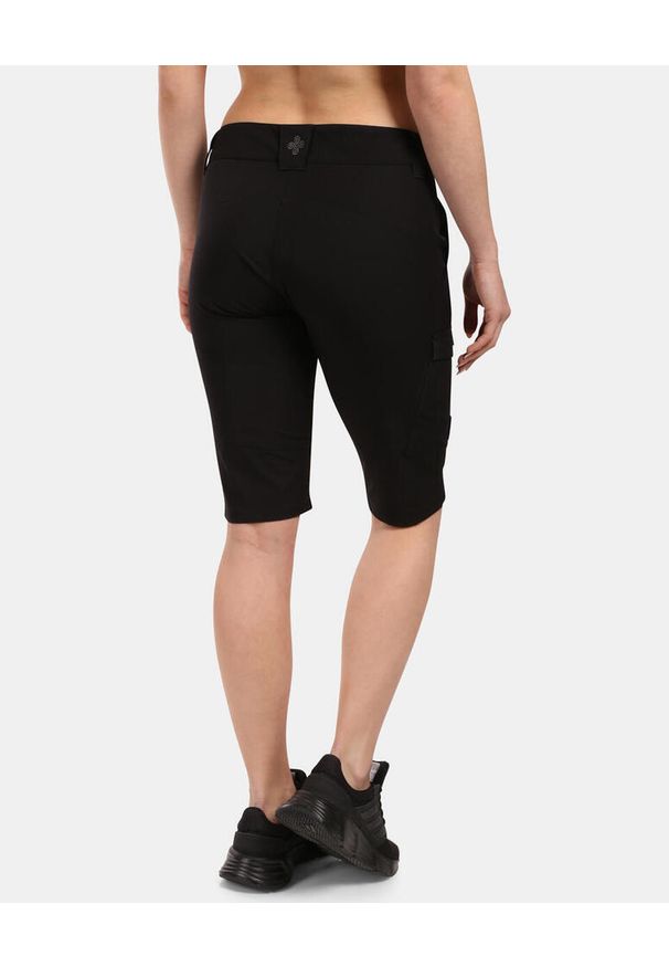 Damskie szorty outdoorowe Kilpi SYLANE-W. Kolor: czarny. Materiał: nylon