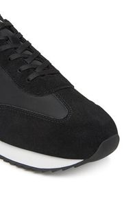 Calvin Klein Jeans Sneakersy Retro Runner Lace Up Ny-Su YM0YM01325 Czarny. Kolor: czarny. Materiał: skóra #4