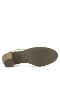 Rieker Sandały 40969-80 Écru. Materiał: skóra #5