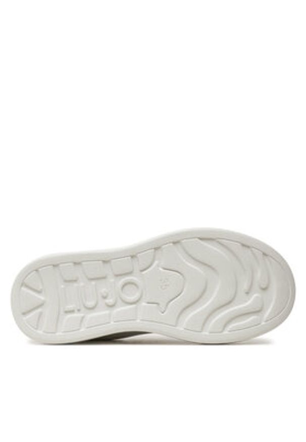 Liu Jo Sneakersy Babol 02 4F4755 EX096 Biały. Kolor: biały. Materiał: skóra