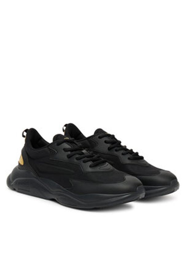 Hugo - HUGO Sneakersy Leon 50536960 Czarny. Kolor: czarny. Materiał: materiał