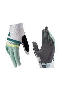 Rękawice rowerowe dziecięce LEATT Glove MTB 1.0 GripR Junior. Kolor: zielony