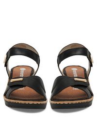 Remonte Sandały R6266-00 Czarny. Kolor: czarny. Materiał: skóra #3