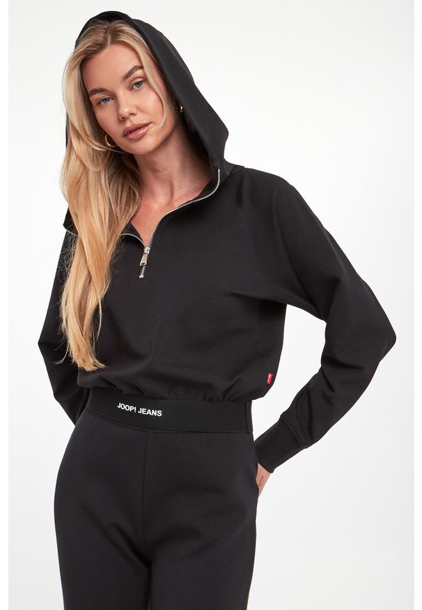 JOOP! Jeans - Bluza damska z kapturem Tulsi JOOP! JEANS. Typ kołnierza: kaptur