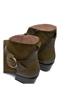 Hispanitas Botki PHI254256 Zielony. Kolor: zielony. Materiał: skóra #4