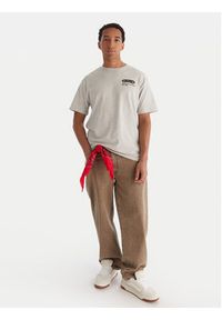Element T-Shirt Iron Works SS ELYZT00565 Szary Relaxed Fit. Kolor: szary. Materiał: bawełna #5