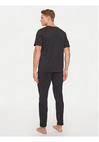 Jack & Jones - Jack&Jones Piżama Elton 12266998 Czarny Standard Fit. Kolor: czarny. Materiał: bawełna #6