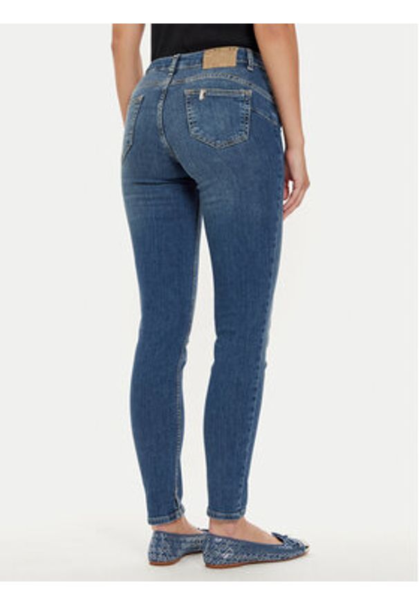 Liu Jo Jeansy UF4003 D4896 Granatowy Skinny Fit. Kolor: niebieski