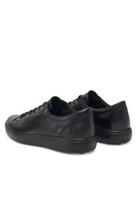 ecco - ECCO Sneakersy Soft 7 43036421001 Czarny. Kolor: czarny. Materiał: skóra #4