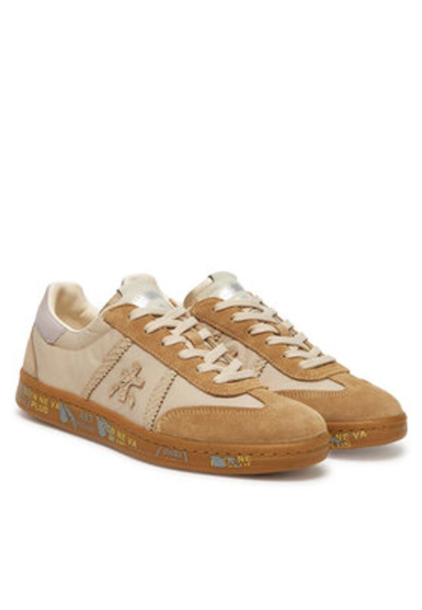 Premiata Sneakersy Bonnied Var 6961 Beżowy. Kolor: beżowy. Materiał: materiał