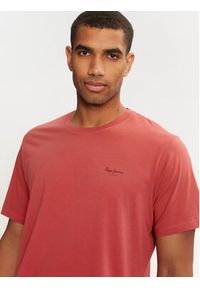 Pepe Jeans T-Shirt Jacko PM508664 Czerwony Regular Fit. Kolor: czerwony. Materiał: bawełna #3