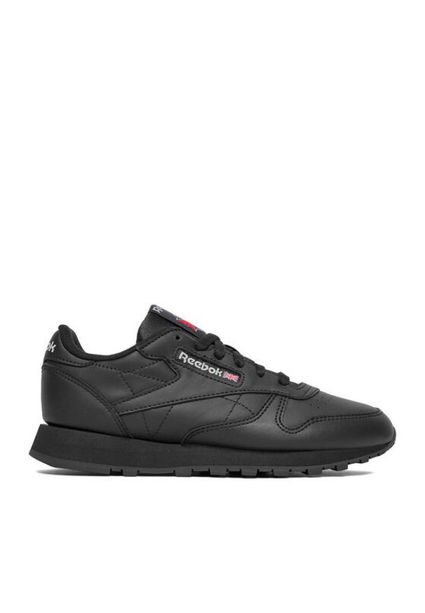 Reebok Sneakersy EO-CLASSIC LEATHER 100008497 Czarny. Kolor: czarny. Materiał: skóra. Model: Reebok Classic