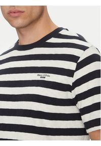 Marc O'Polo Denim T-Shirt 500 0007 222 Granatowy Regular Fit. Typ kołnierza: polo. Kolor: niebieski. Materiał: bawełna