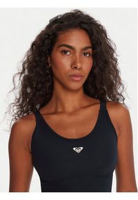 Roxy Biustonosz sportowy Heart Into It Attitude ERJKT04326 Czarny. Kolor: czarny. Materiał: syntetyk