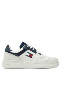 Tommy Jeans Sneakersy Tjm Retro Basket Ess EM0EM01395 Biały. Kolor: biały. Materiał: skóra #1