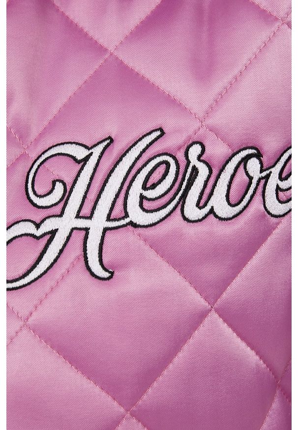Local Heroes - Kurtka. Okazja: na co dzień. Kolor: różowy. Styl: casual