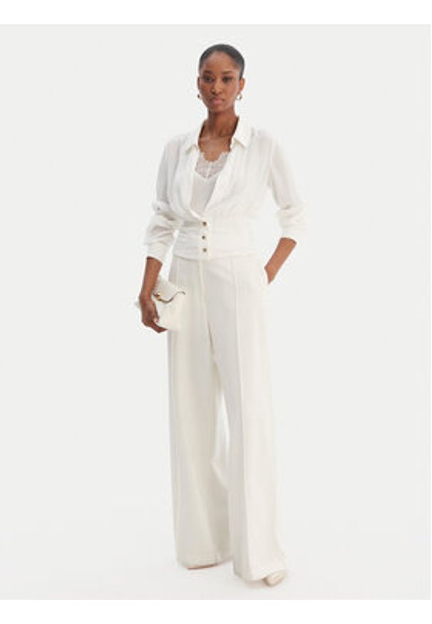 Marciano Guess Koszula 6RGH16 7443A Biały Regular Fit. Kolor: biały. Materiał: acetat, wiskoza