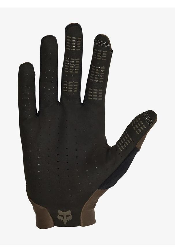 FOX - Rękawiczki rowerowe męskie Fox Flexair Glove. Kolor: brązowy