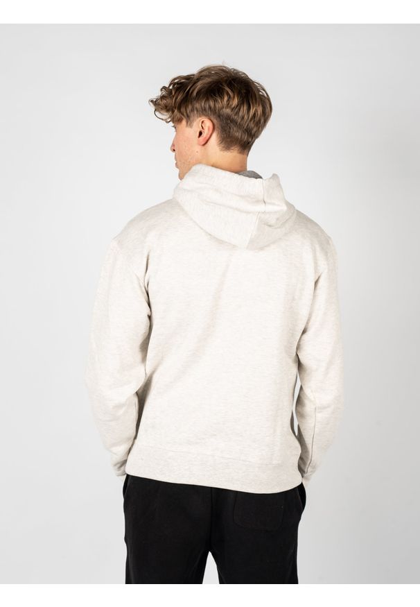 Champion Bluza "Hoodie" | HBGF89HY07718 | Mężczyzna | Szary. Okazja: na co dzień. Typ kołnierza: kaptur. Kolor: szary. Materiał: bawełna, poliester. Wzór: aplikacja. Styl: casual