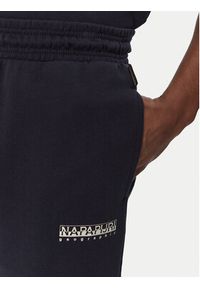 Napapijri Szorty sportowe N-Gori NP0A4IBQ1761 Granatowy Regular Fit. Kolor: niebieski. Materiał: bawełna. Styl: sportowy #4