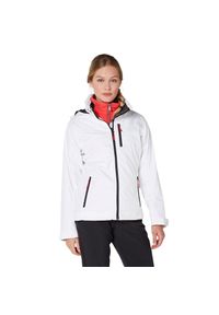 Kurtka żeglarska damska Helly Hansen Crew Hooded Midlayer. Typ kołnierza: kaptur. Kolor: biały. Materiał: syntetyk. Sport: żeglarstwo
