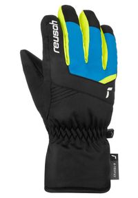 Reusch - Rękawice dziecięce REUSCH Bennet R-TEX® XT Junior. Kolor: czarny, wielokolorowy, żółty. Sport: turystyka piesza, narciarstwo