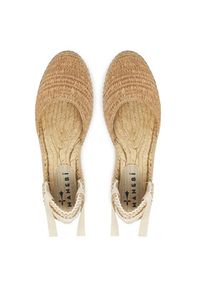 Manebi Espadryle H 1.5 P0 Beżowy. Kolor: beżowy. Materiał: skóra #5