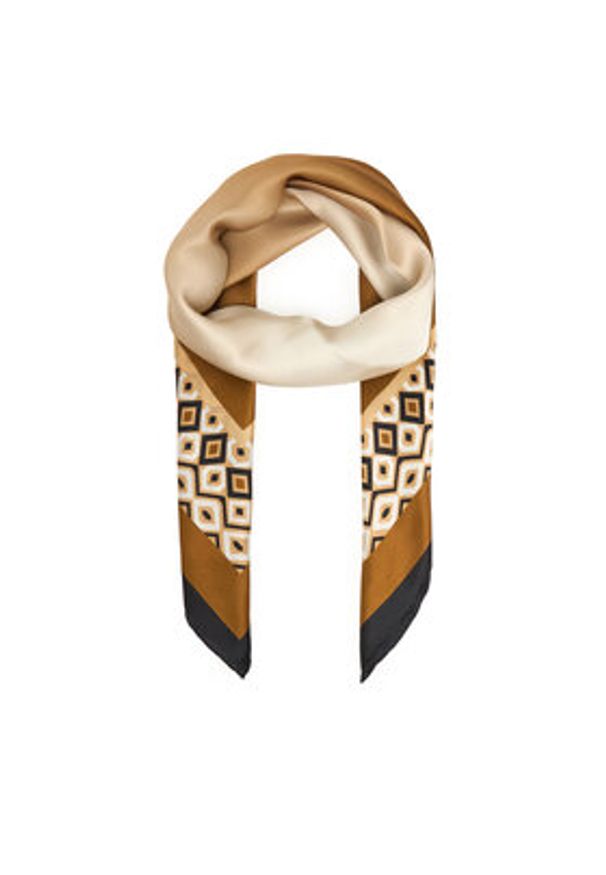 Max Mara Beachwear Chusta Ottico 2516541019 Brązowy. Kolor: brązowy. Materiał: jedwab, materiał