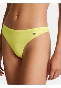 TOMMY HILFIGER - Tommy Hilfiger Stringi UW0UW06046 Żółty jasny. Kolor: żółty. Materiał: syntetyk #2