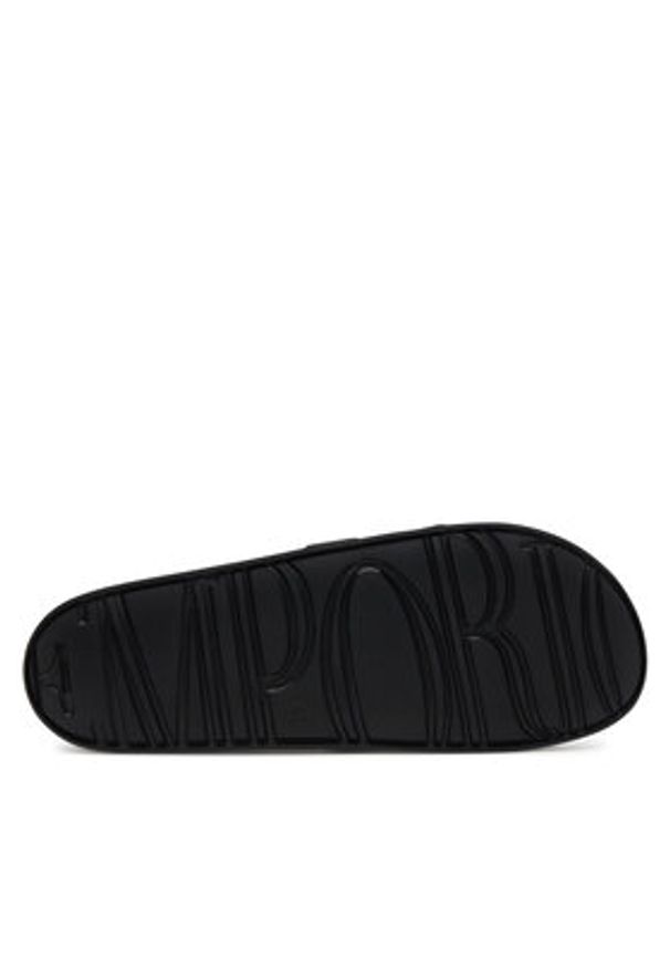 Emporio Armani Klapki XVPS13 XR275 K485 Czarny. Kolor: czarny