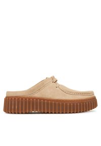 Clarks Klapki Torhill Mule 26181197 Écru. Kolor: kremowy. Materiał: skóra #1