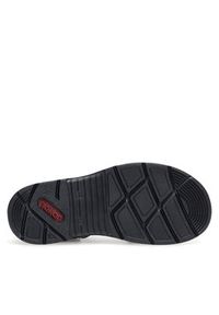 Rieker Sandały V9875-14 Granatowy. Kolor: niebieski. Materiał: materiał