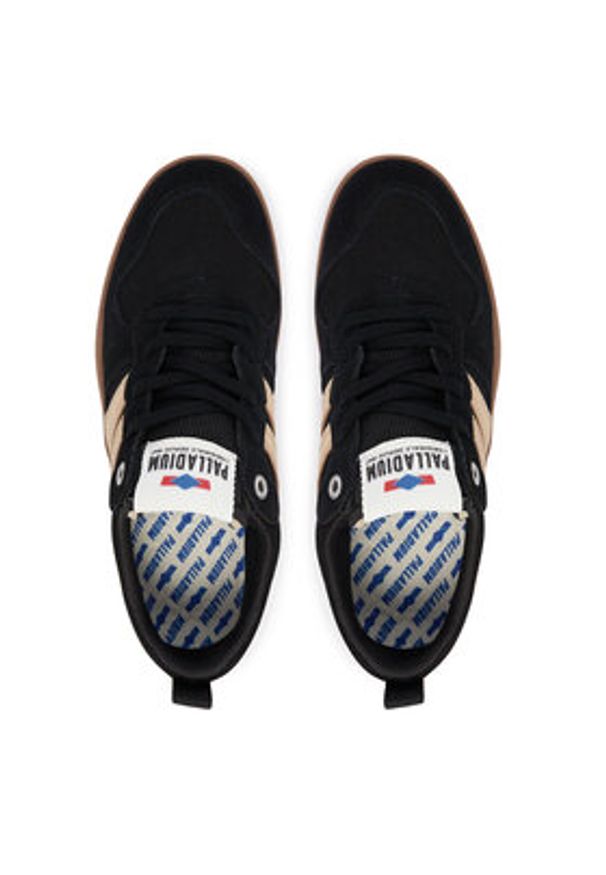 Palladium Sneakersy Pallacup Flame Og 74484-008-M Czarny. Kolor: czarny. Materiał: zamsz, skóra