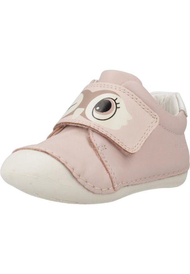 Geox - Kapcie GEOX B TUTIM Rose. Kolor: różowy. Materiał: skóra. Sport: turystyka piesza