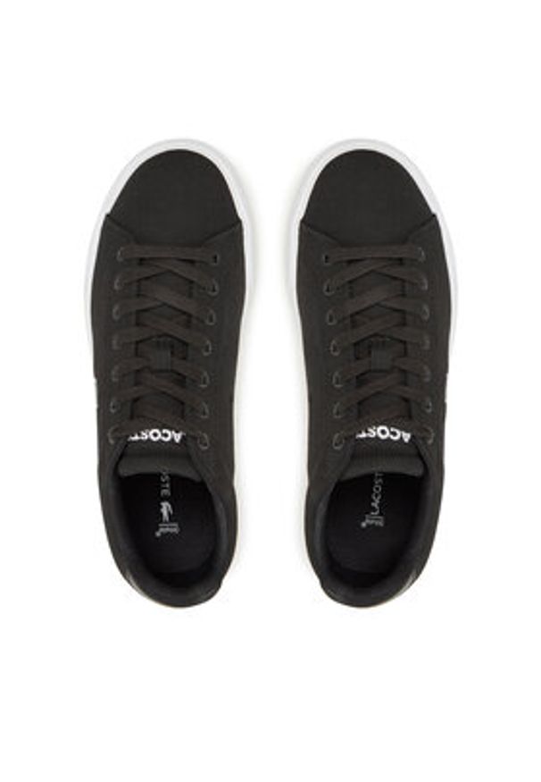 Lacoste Tenisówki 7-49CFA0004 Czarny. Kolor: czarny. Materiał: materiał